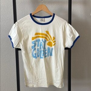 Stay Golden ringer tee